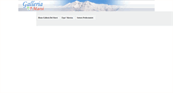 Desktop Screenshot of galleriadeimarsi.it